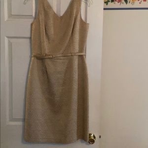 Beautiful champagne dress .